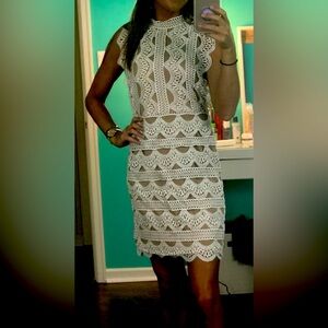 She + Sky crochet dress